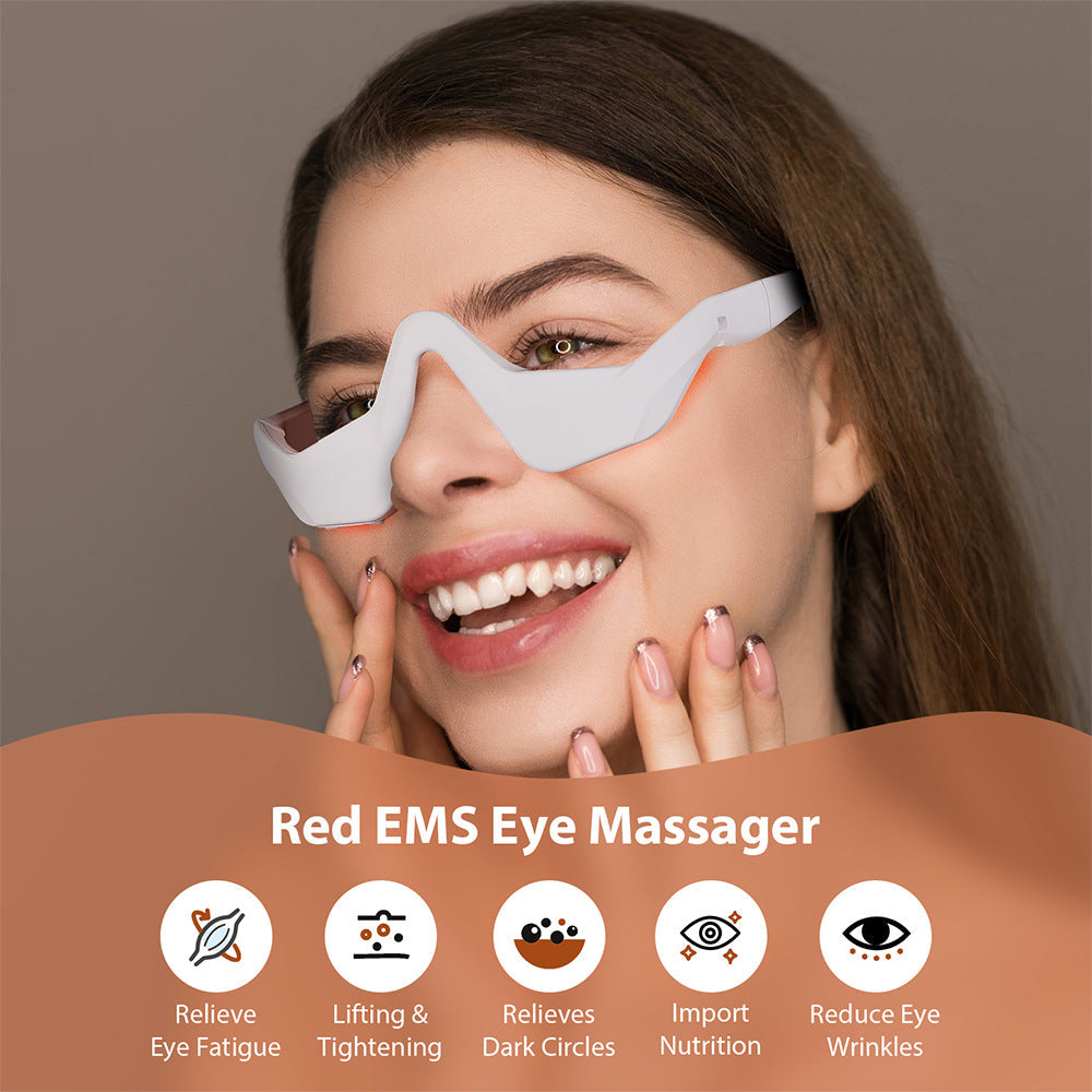 Microcurrent Red Light Eye Massager