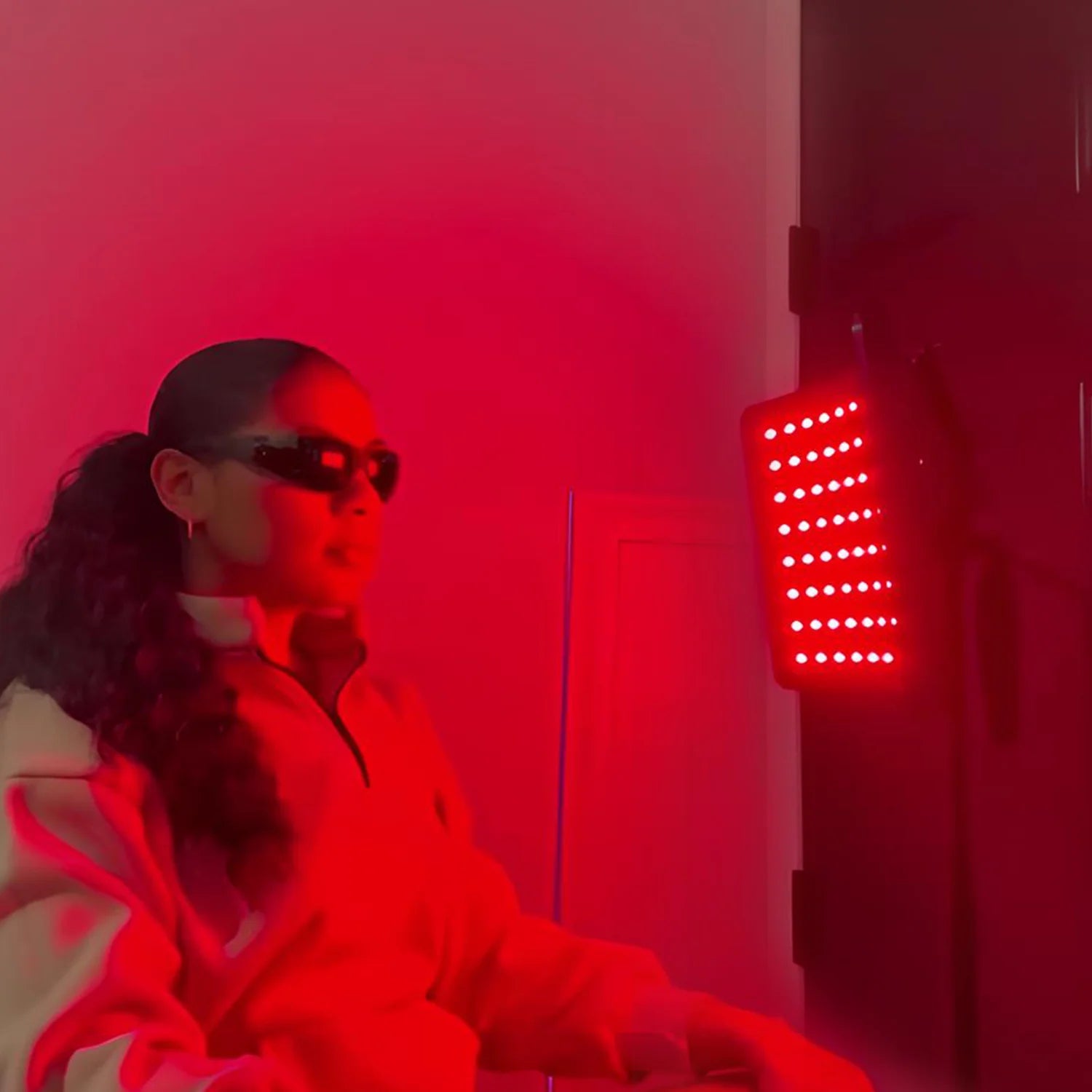 Red & Infrared Light Therapy Panel with Adjustable Stand