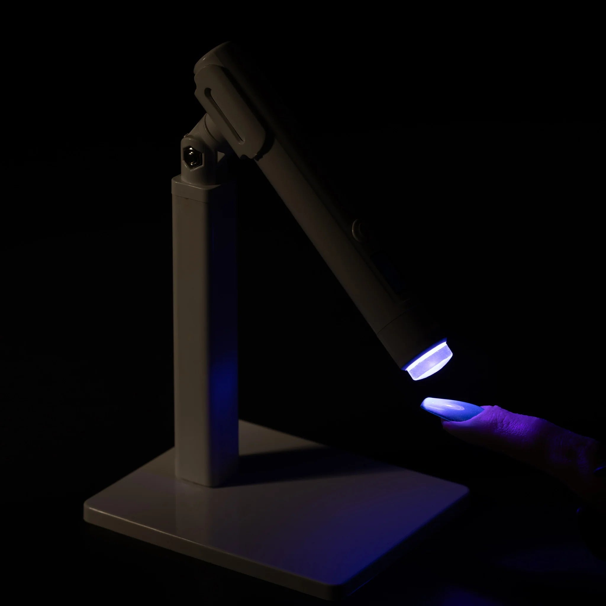 Mini UV LED Nail Lamp – Portable, Rechargeable with Stand & Timer for Gel Nails