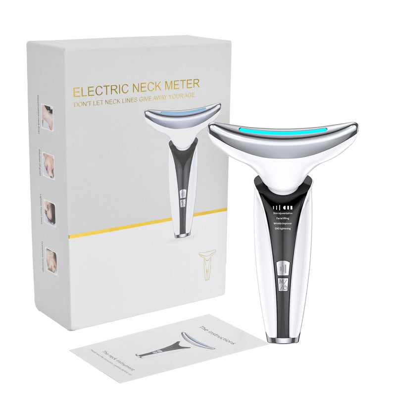 LED Neck & Face Lifting Massager for Wrinkles, Firmness & Rejuvenation