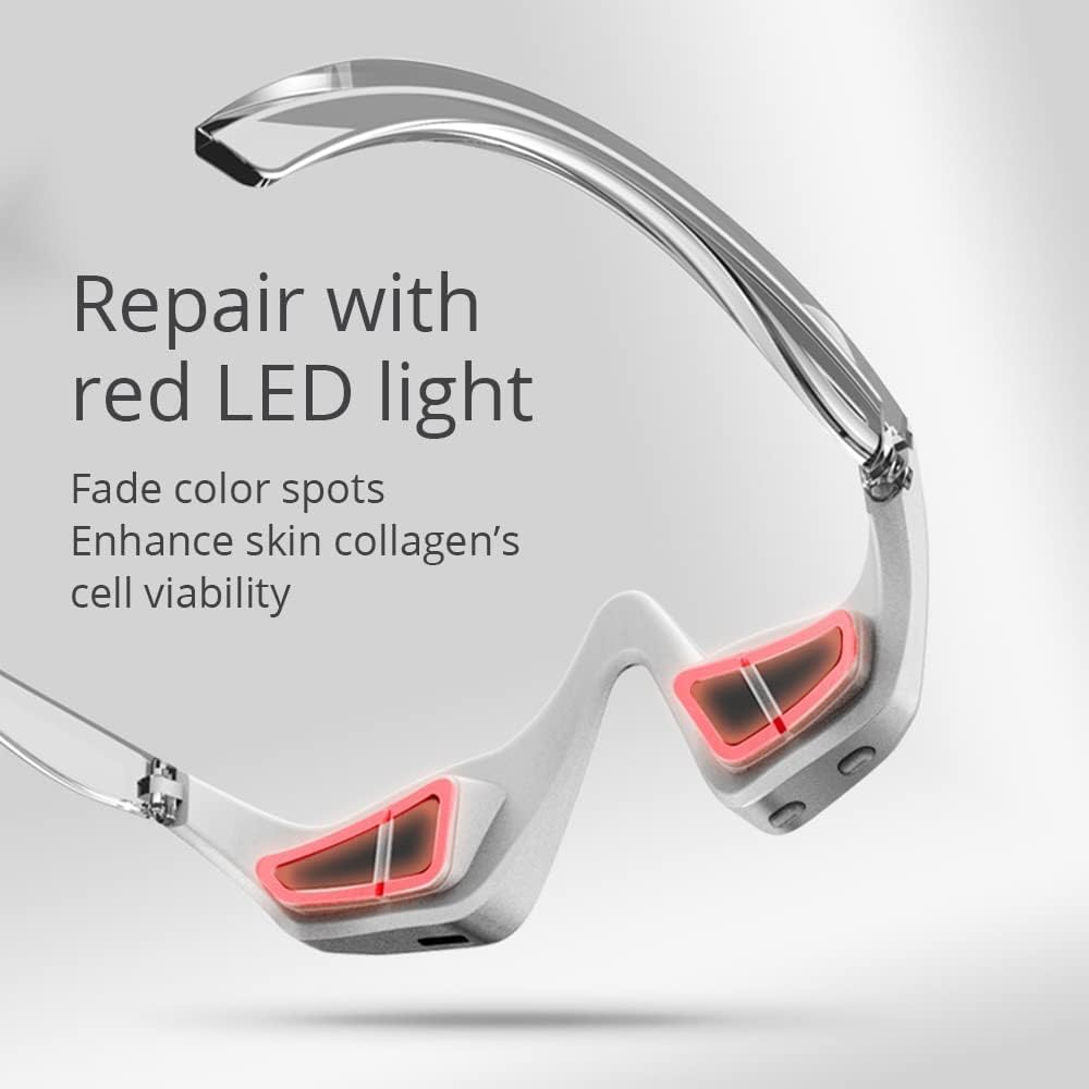 Portable Facial Toning Glasses – LED & Microcurrent Eye Lift