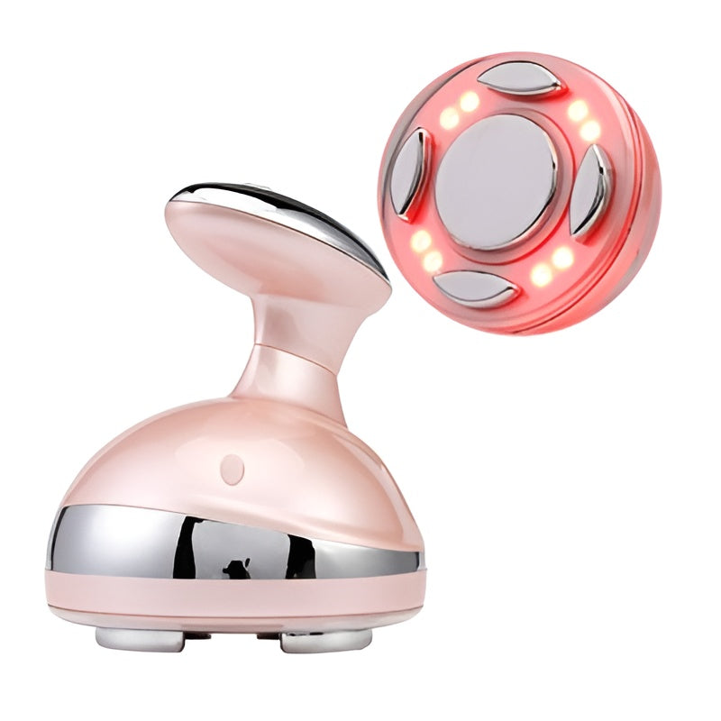 Mini RF & Ultrasonic Slimming Device with LED Therapy