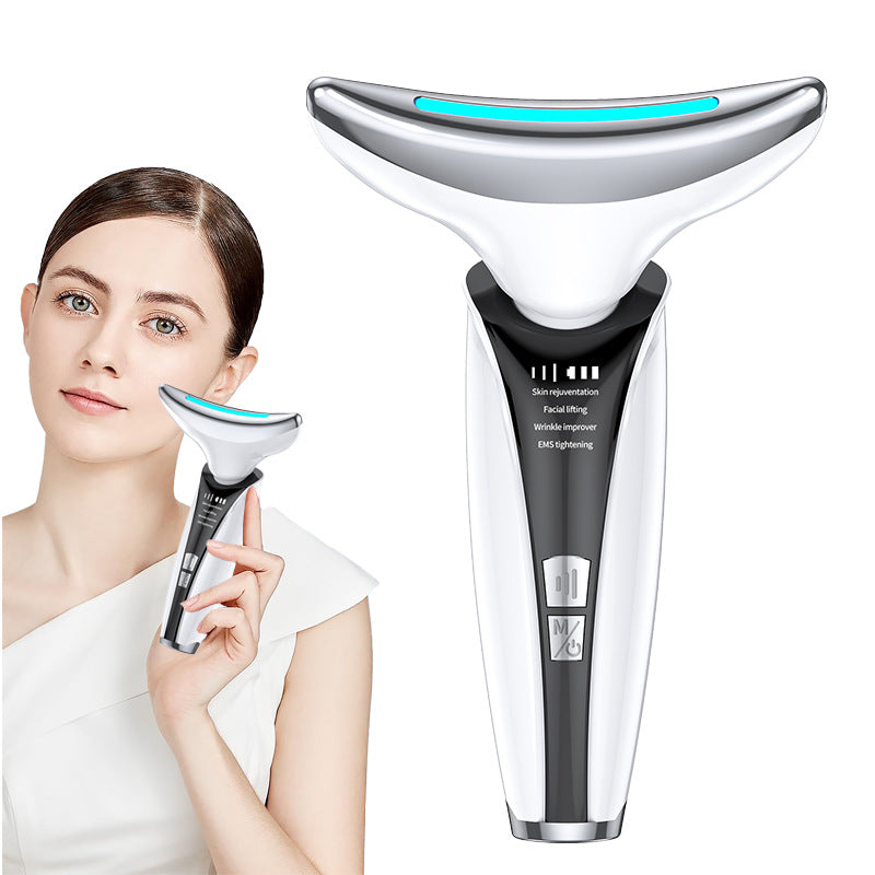 LED Neck & Face Lifting Massager for Wrinkles, Firmness & Rejuvenation