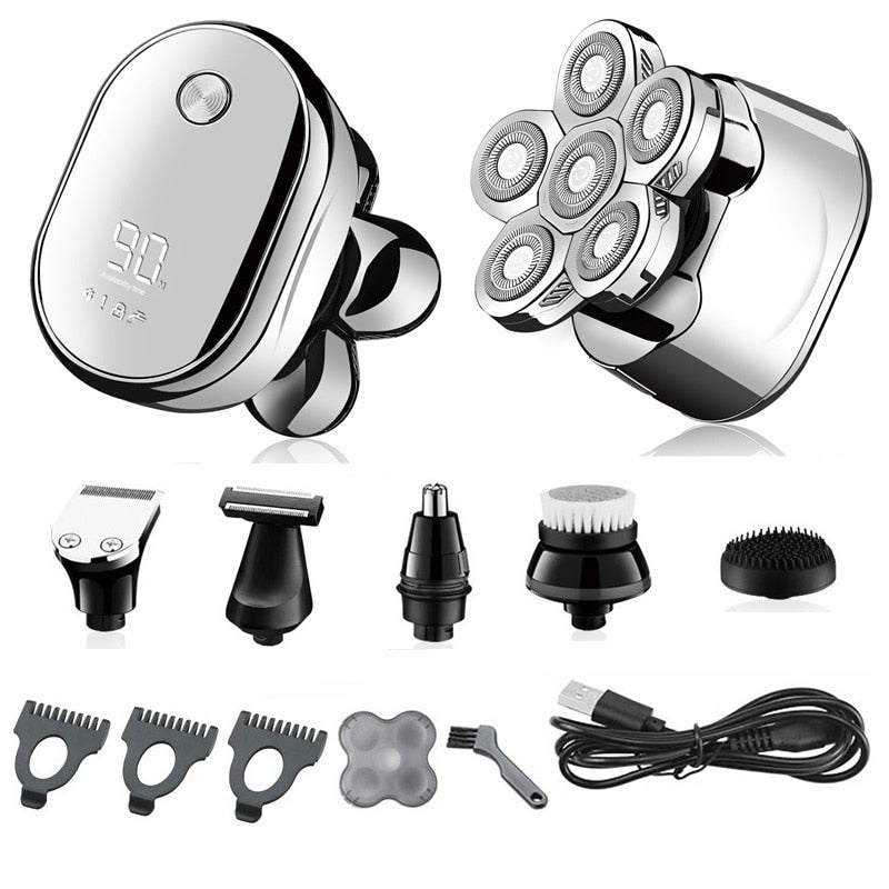 6 in 1 Hair & Beard Grooming Kit