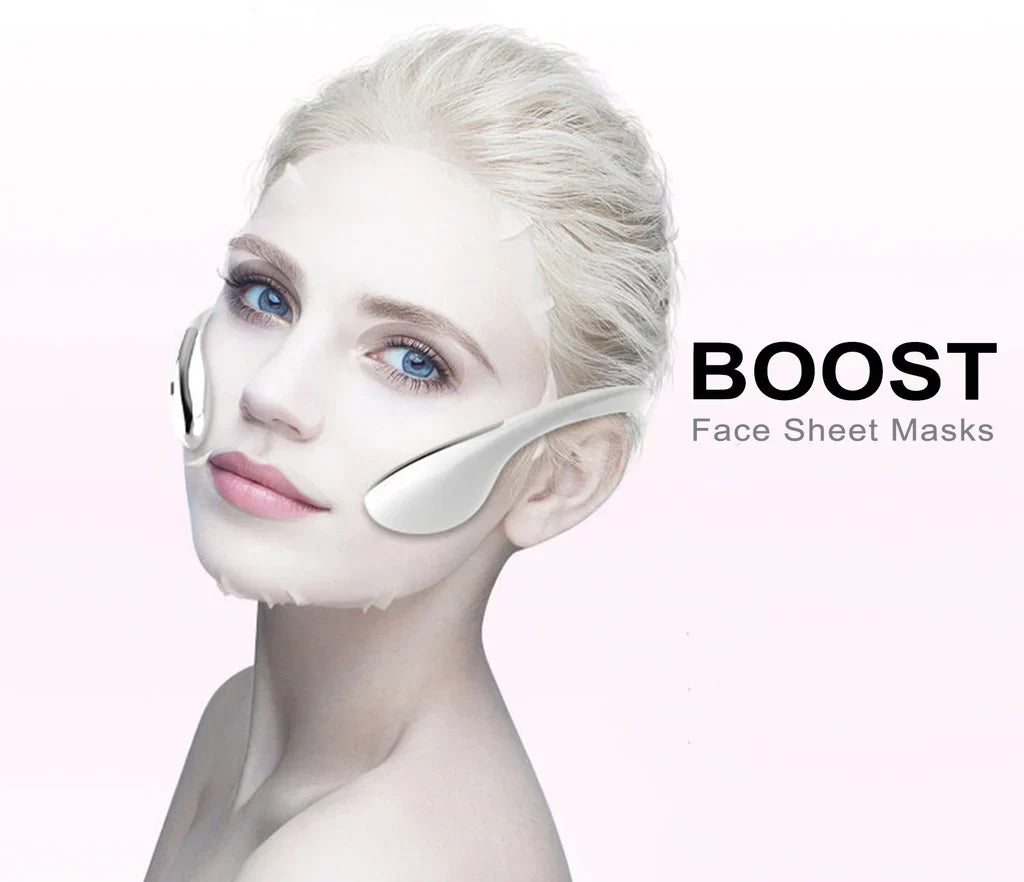 Hands-Free Microcurrent Facial Toning & Lifting Device