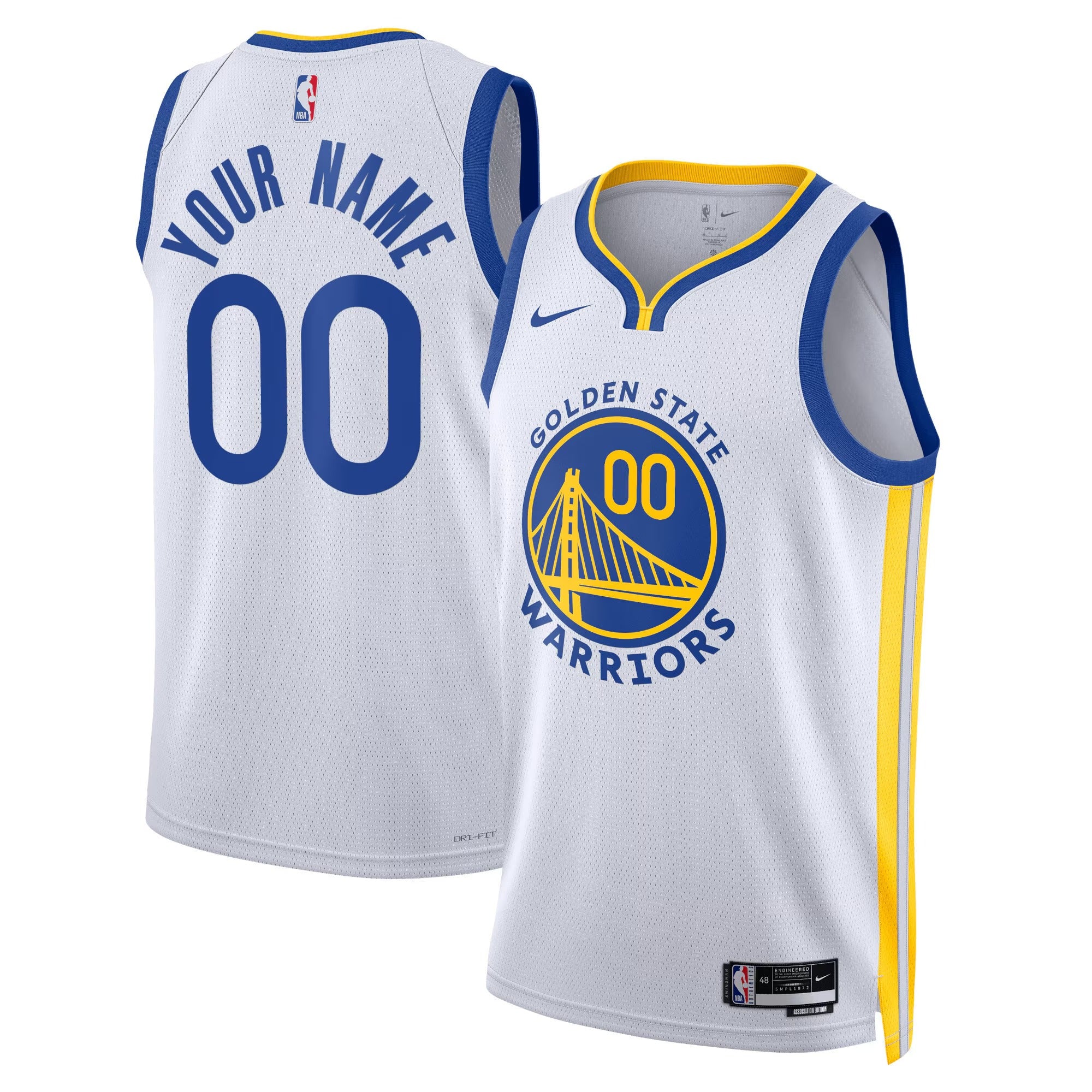 Custom Golden State Warriors Association Jersey