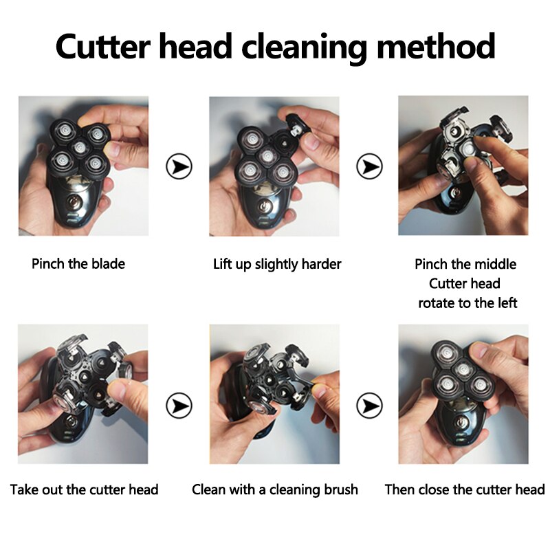 Men's Electric Bald Head Shaver