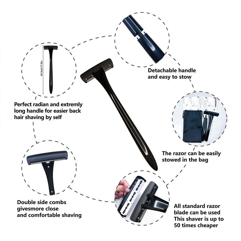 Portable Back Shaver For Men
