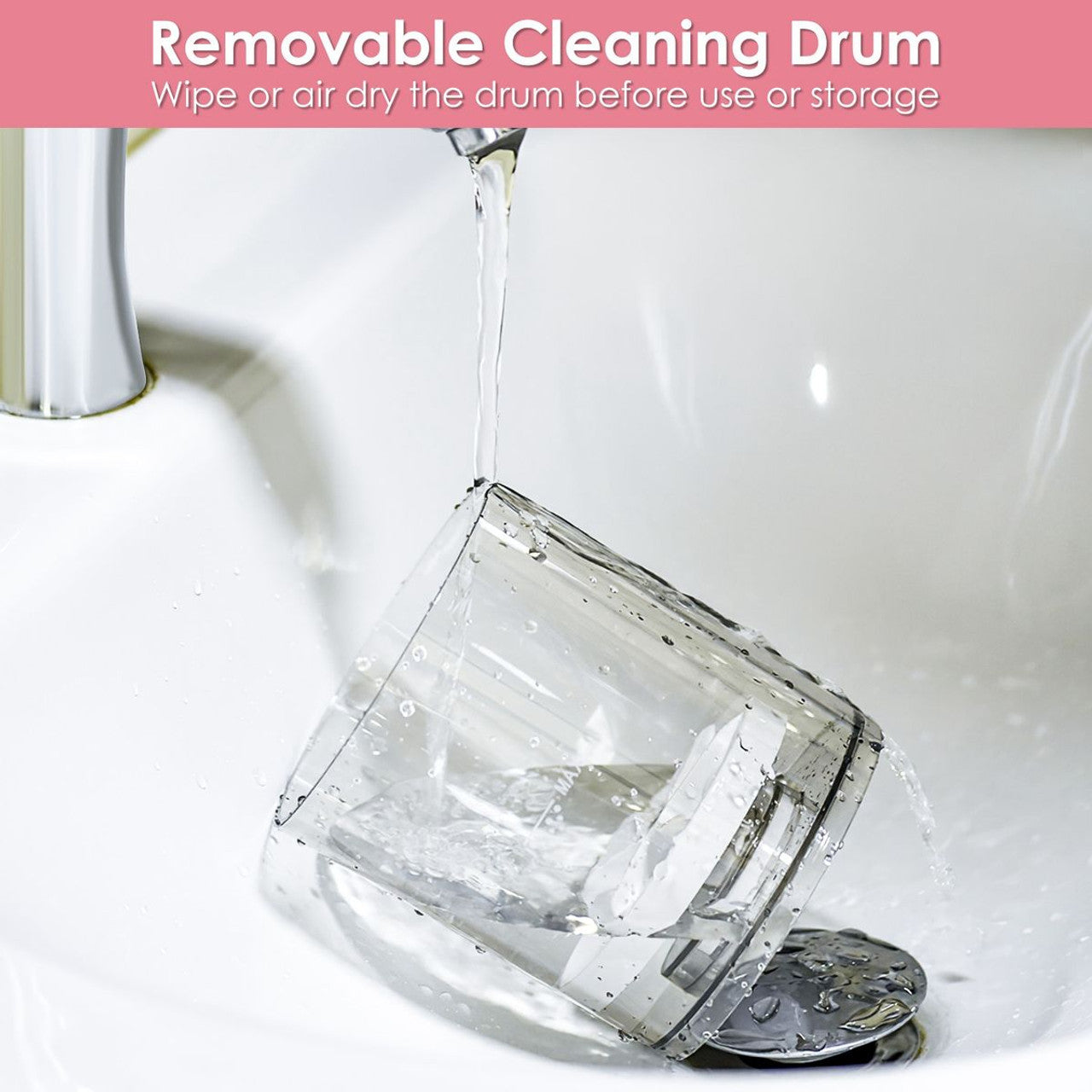 3-in-1 Electric Makeup Brush Cleaner & Dryer – Automatic, USB Rechargeable