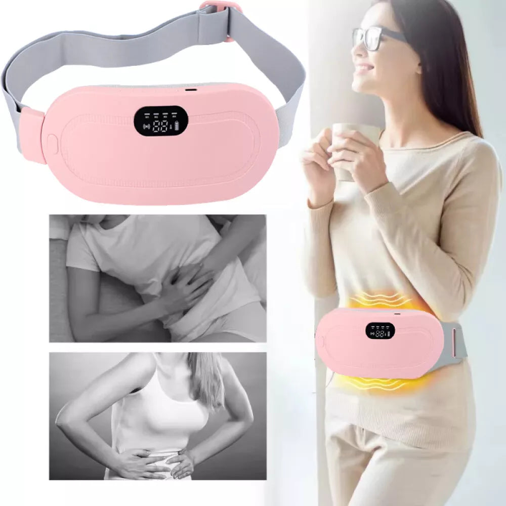 Menstrual Heating Relief Pad | Cordless, Rechargeable & Soothing Heat for Instant Cramps Relief at Home or On-the-Go
