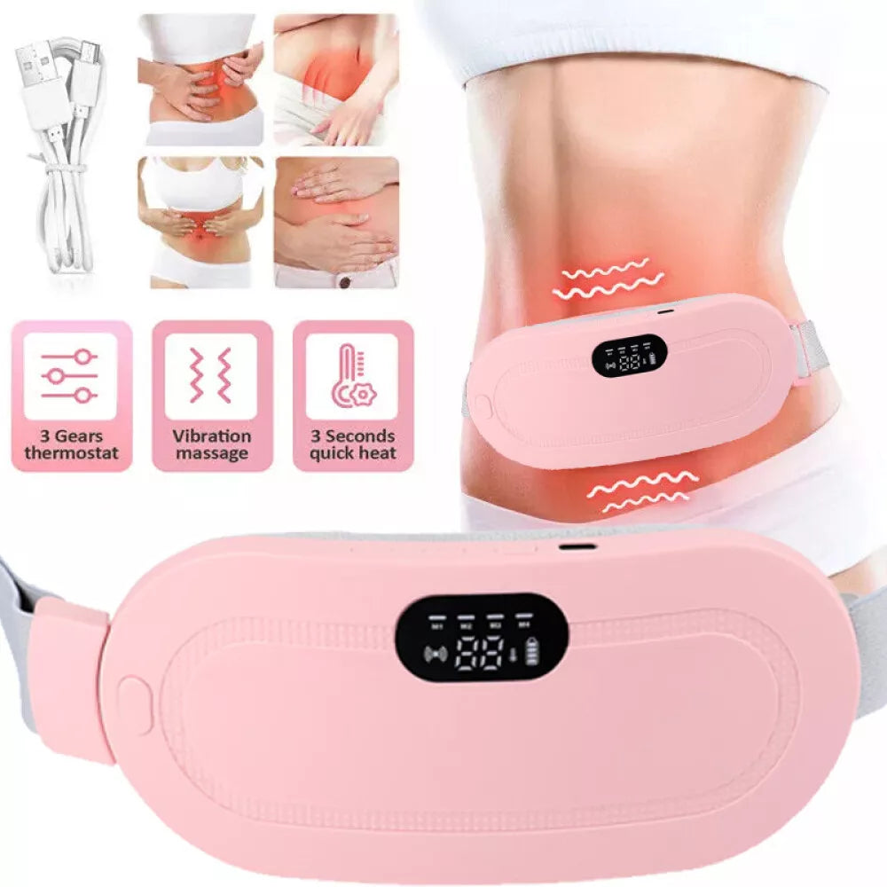 Menstrual Heating Relief Pad | Cordless, Rechargeable & Soothing Heat for Instant Cramps Relief at Home or On-the-Go