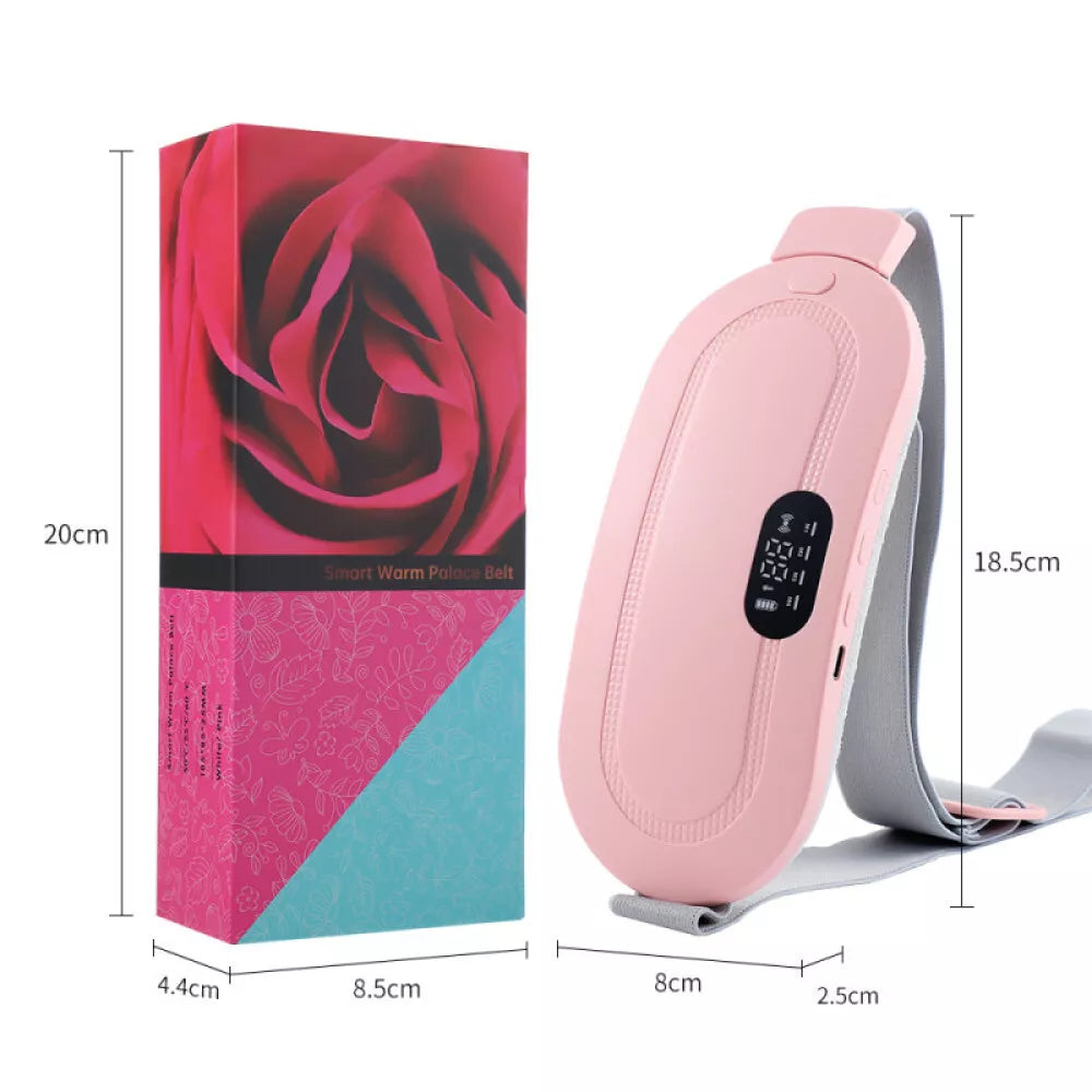 Menstrual Heating Relief Pad | Cordless, Rechargeable & Soothing Heat for Instant Cramps Relief at Home or On-the-Go