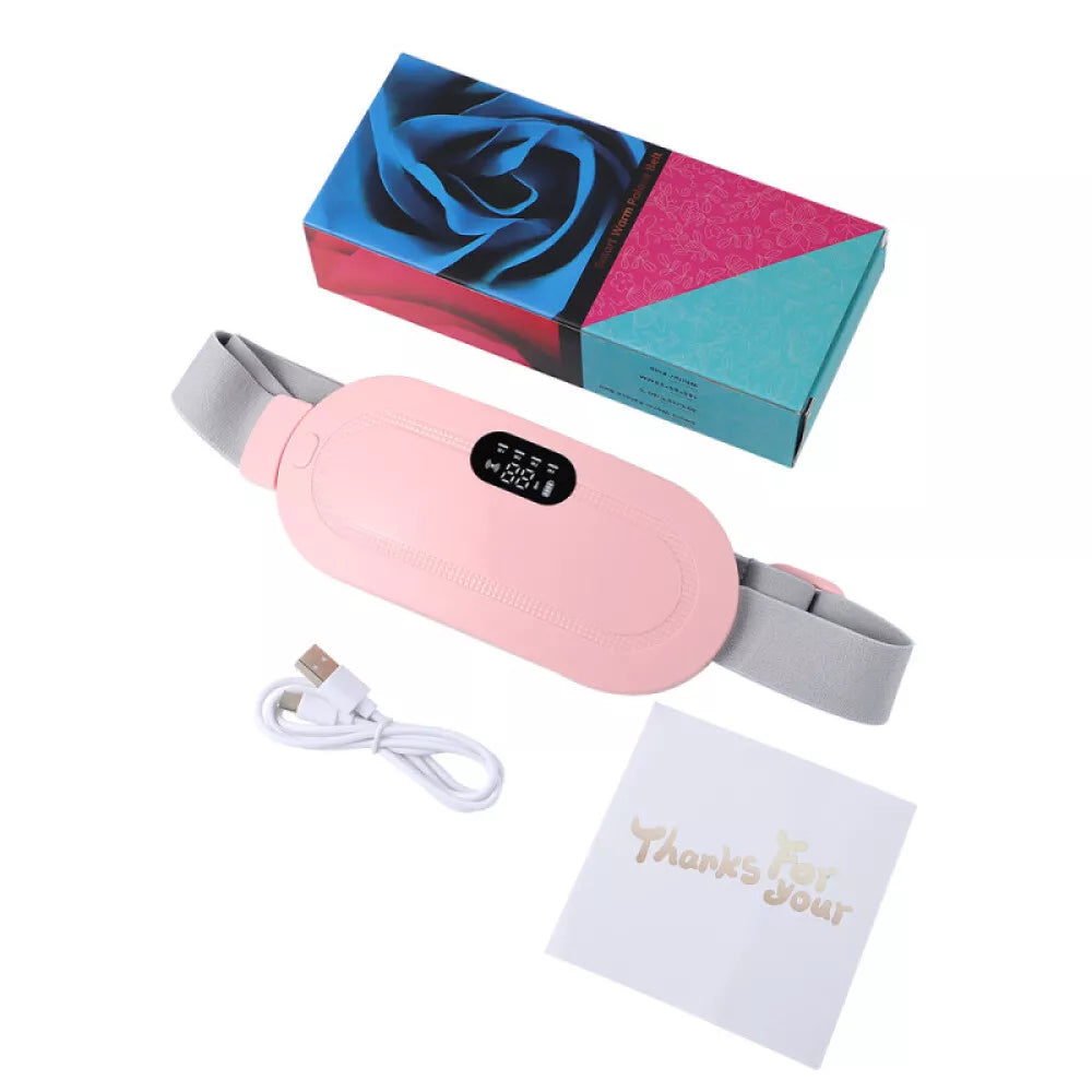 Menstrual Heating Relief Pad | Cordless, Rechargeable & Soothing Heat for Instant Cramps Relief at Home or On-the-Go