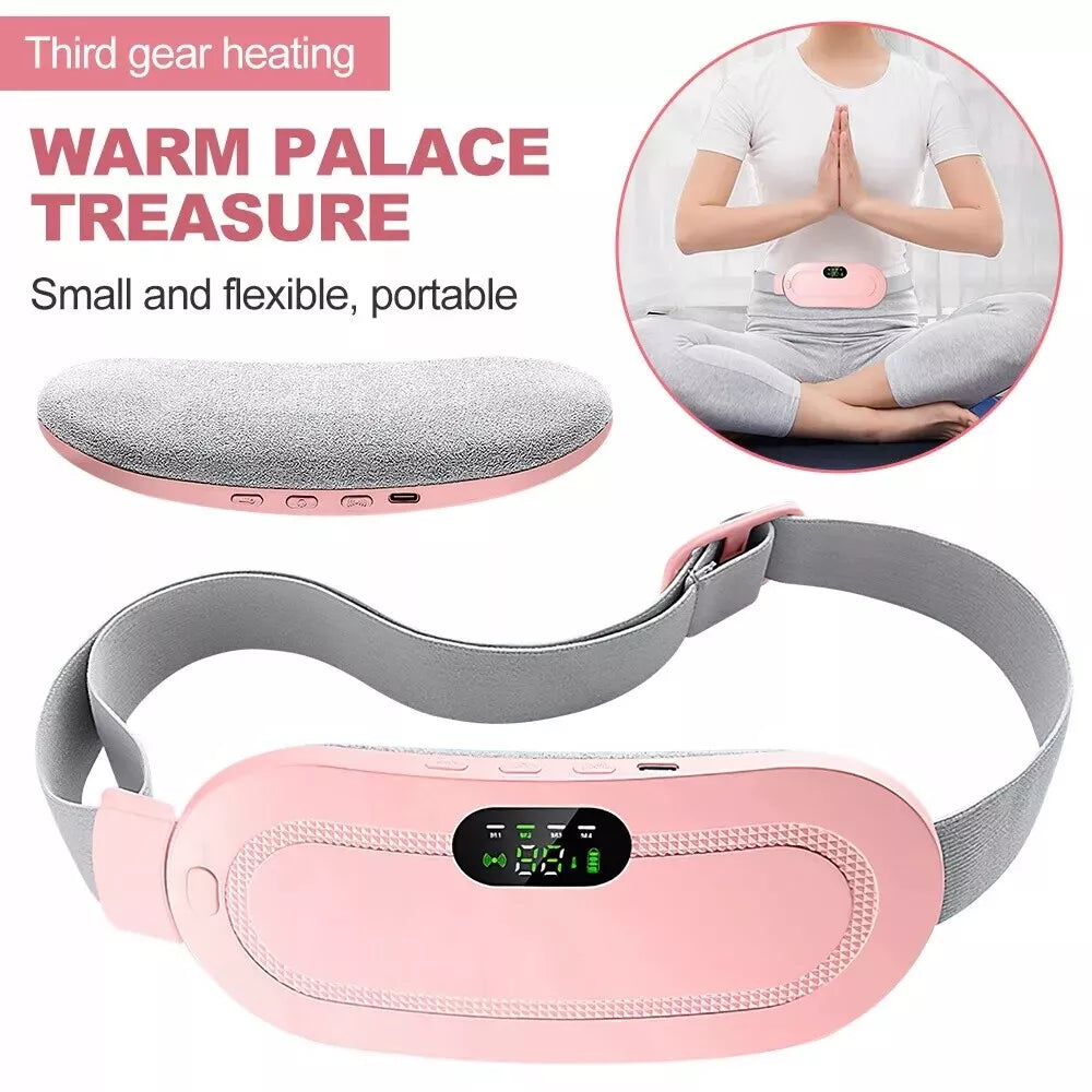 Menstrual Heating Relief Pad | Cordless, Rechargeable & Soothing Heat for Instant Cramps Relief at Home or On-the-Go