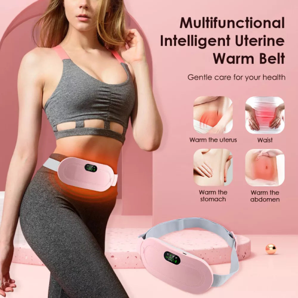Menstrual Heating Relief Pad | Cordless, Rechargeable & Soothing Heat for Instant Cramps Relief at Home or On-the-Go