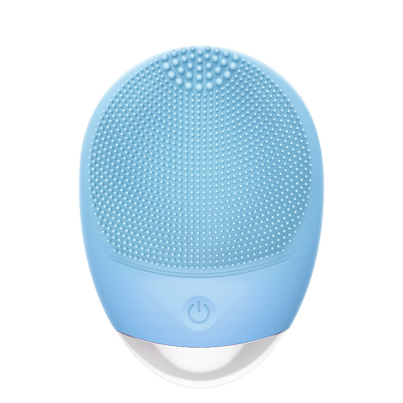 Electric Silicone Facial Cleansing Brush – Sonic Vibration for Deep Cleaning