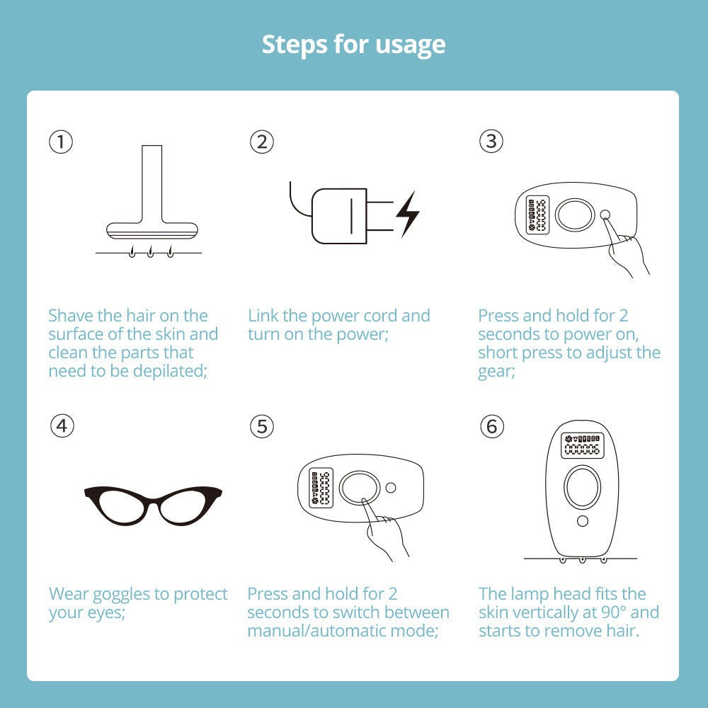 IPL Laser Hair Removal Device