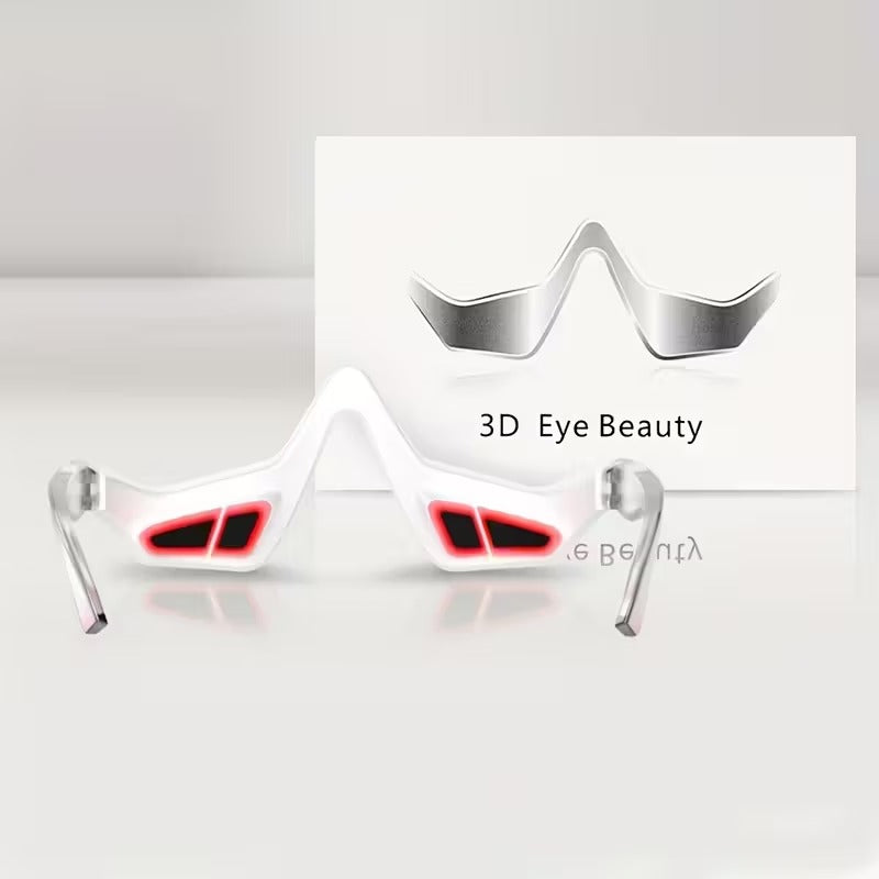 LED Eye Massager – 3-Light Therapy & Vibration for Dark Circles & Eye Care