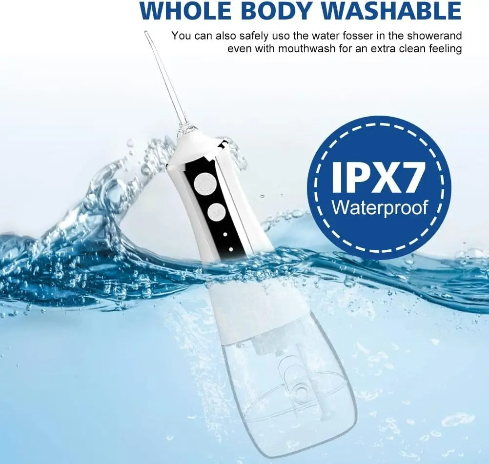 Advanced Dental Cleaner - Professional Water Flosser, Rechargeable & Travel-Friendly for Daily Oral Care