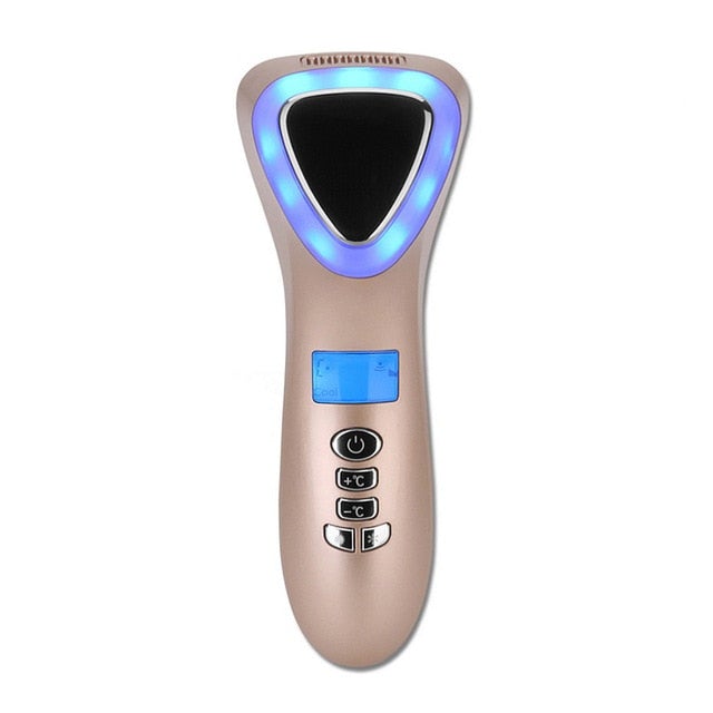 At-Home Ultrasonic Facial Cryotherapy