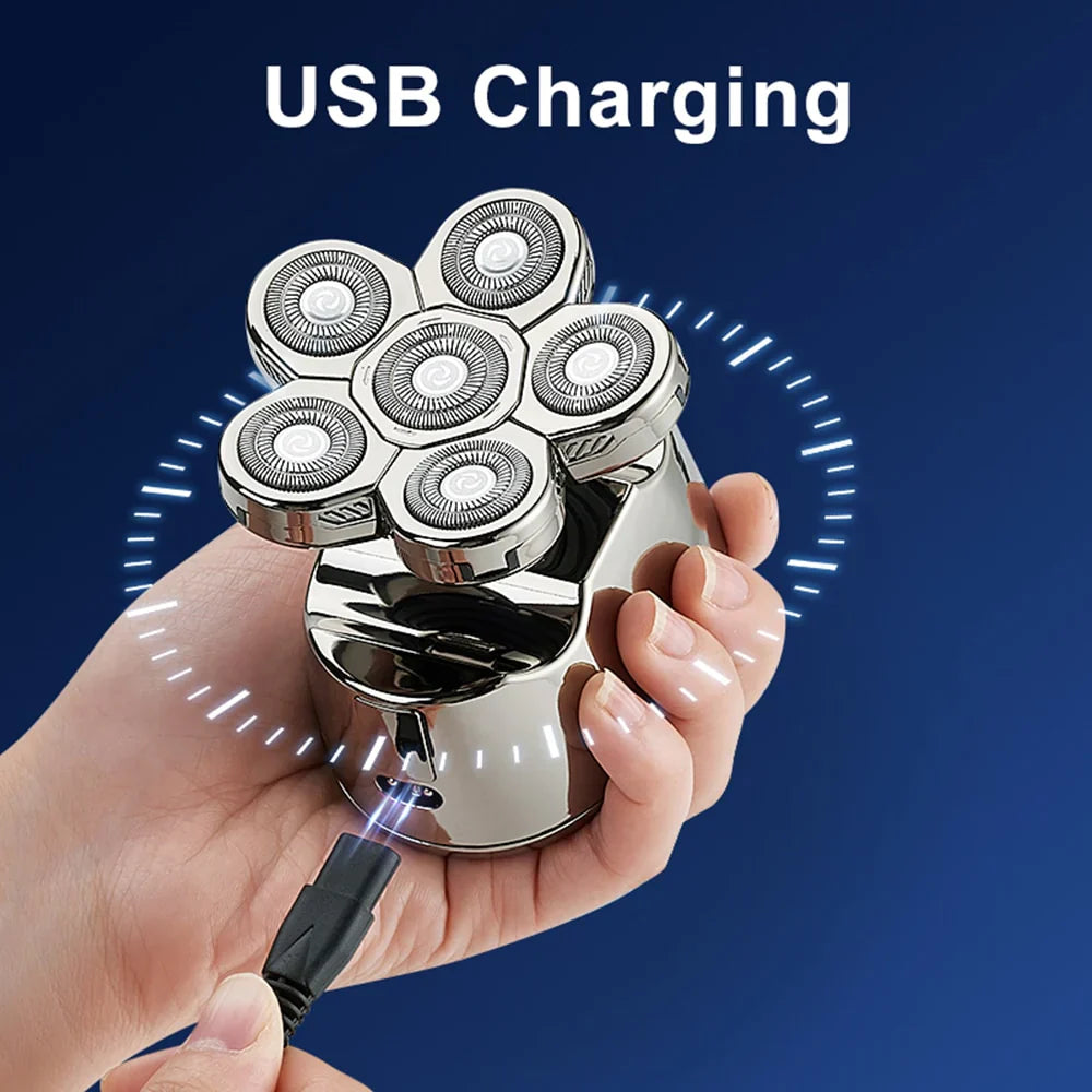 6 in 1 Hair & Beard Grooming Kit