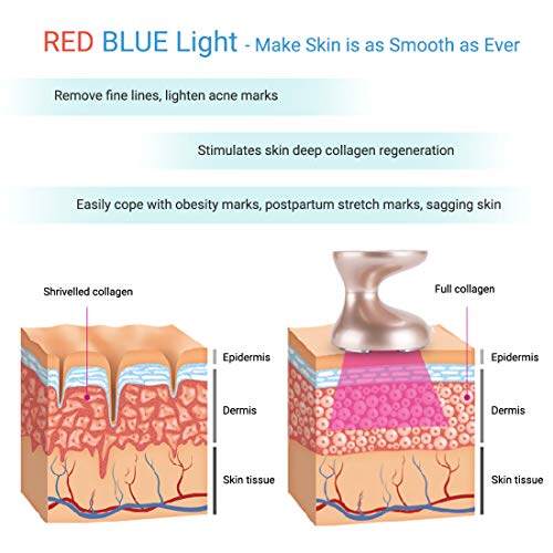 Face Skin Care Machine - 8-in-1 Ultrasonic Cavitation & RF Slimming Device