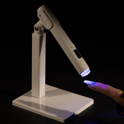 Mini UV LED Nail Lamp – Portable, Rechargeable with Stand & Timer for Gel Nails