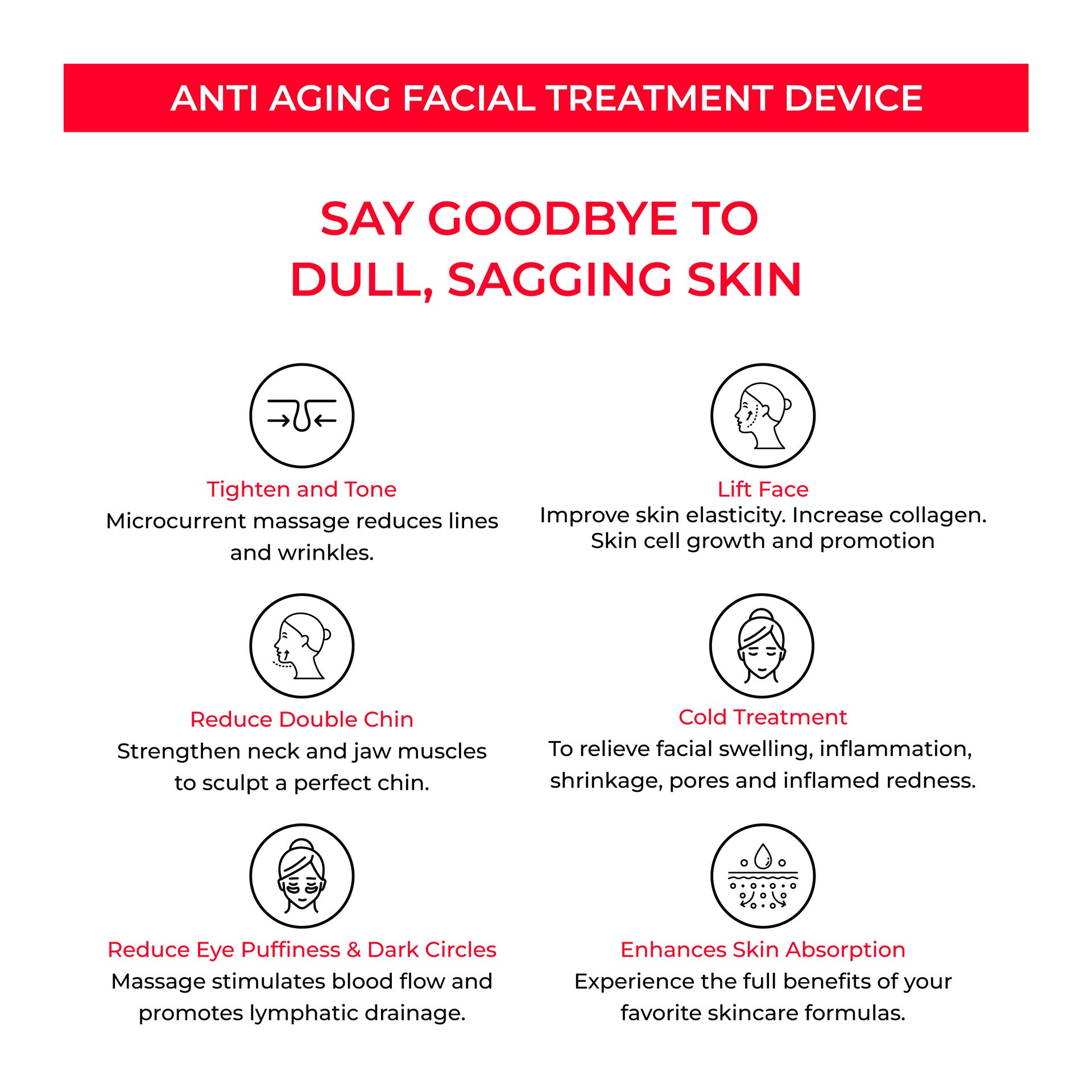 EMS Facial Firming Device