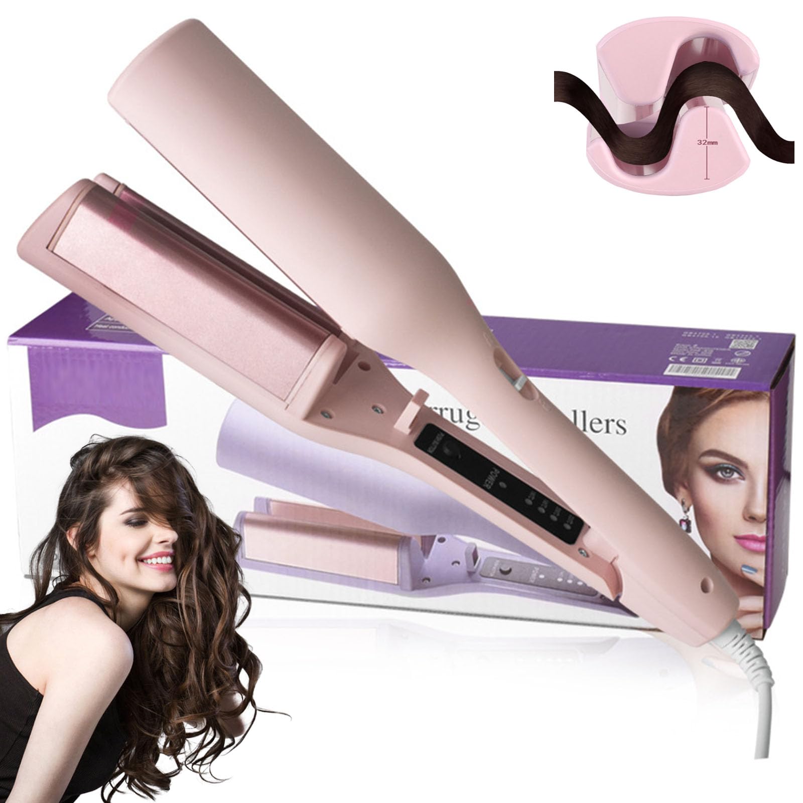 French Curling Iron – Mini Waver for Beach Waves