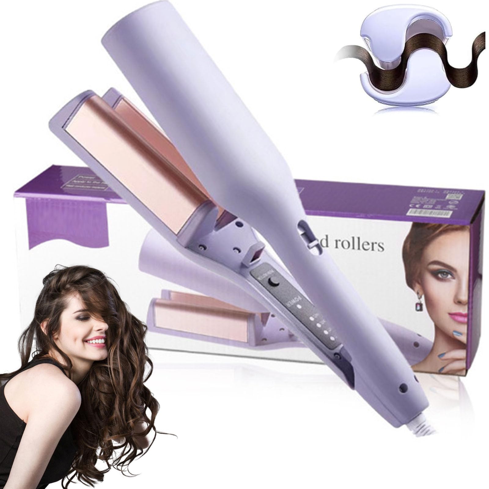 French Curling Iron – Mini Waver for Beach Waves
