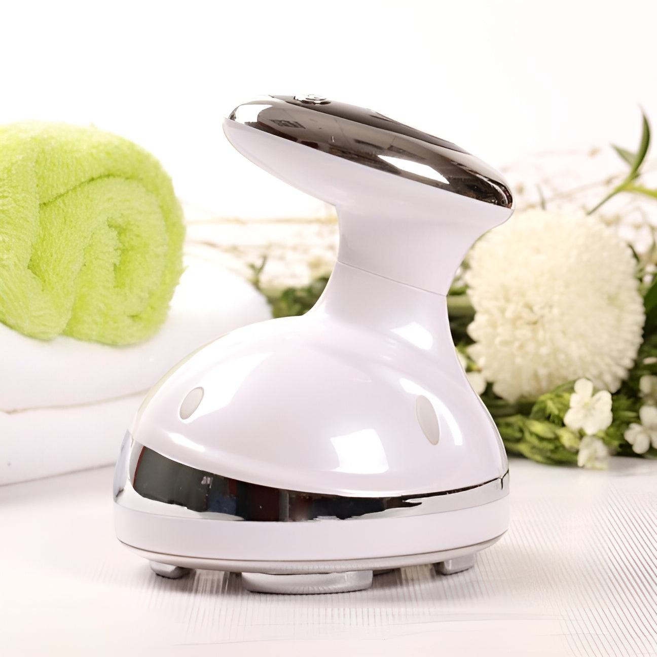 Mini RF & Ultrasonic Slimming Device with LED Therapy