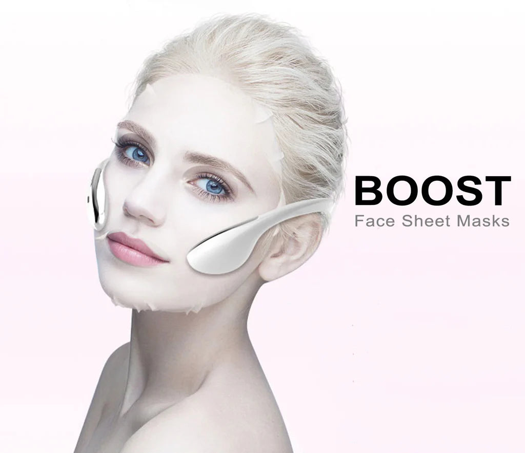 Hands-Free Microcurrent Facial Toning & Lifting Device