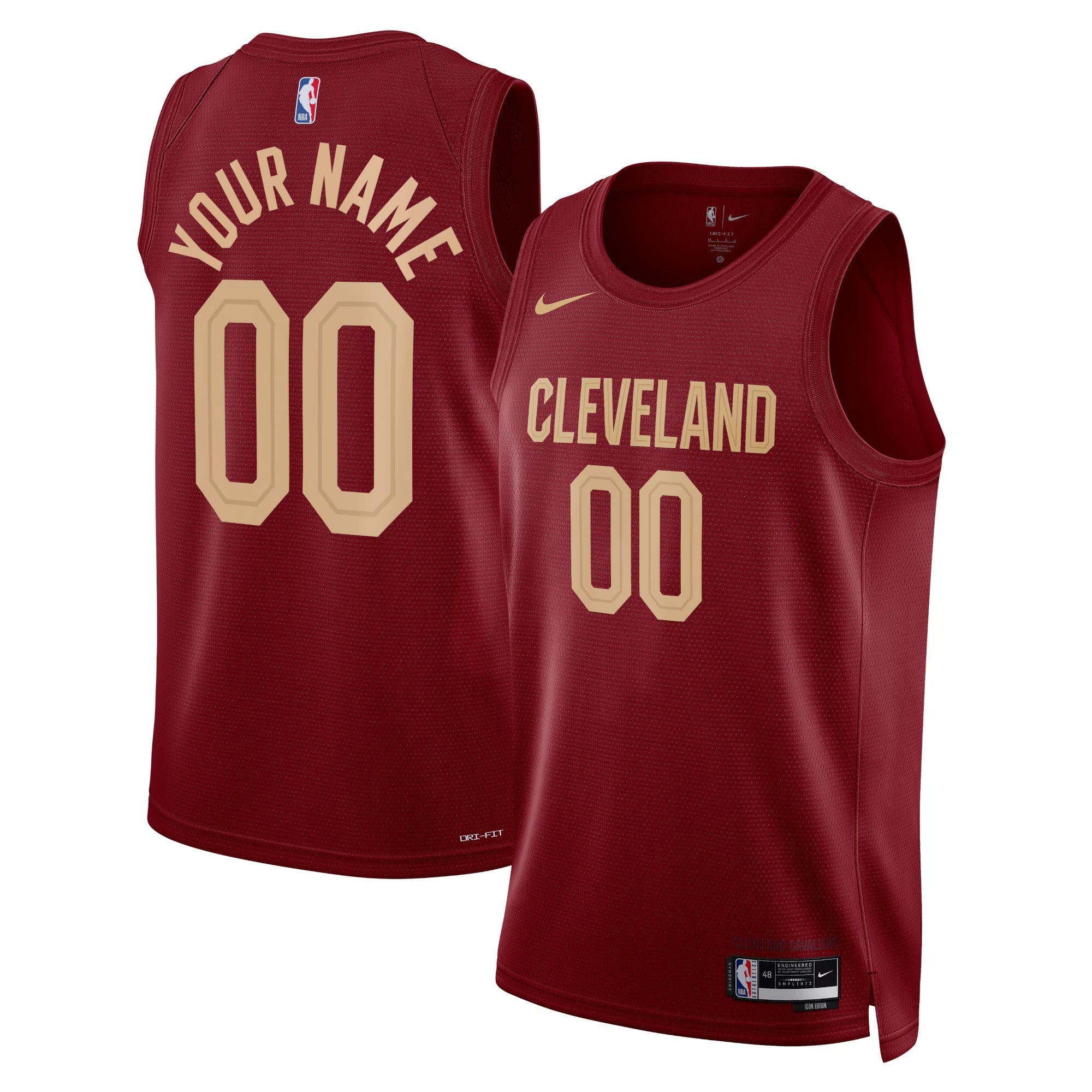Custom Cleveland Cavaliers Icon Jersey