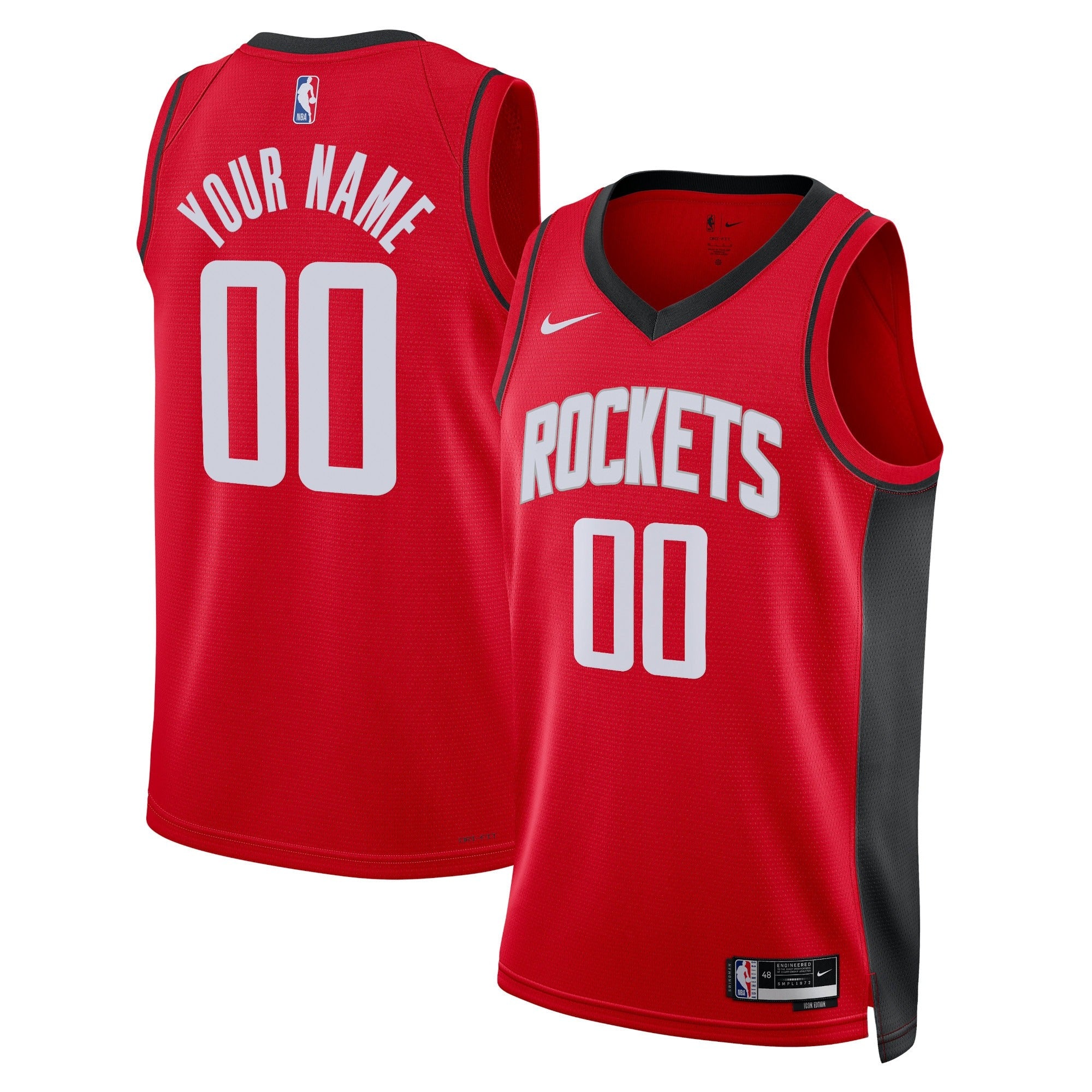 Custom Houston Rockets Icon Jersey