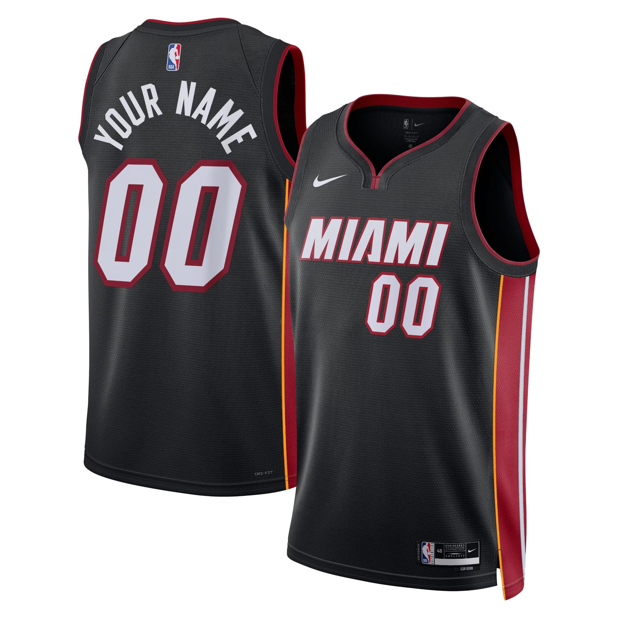 Custom Miami Heat Icon Jersey