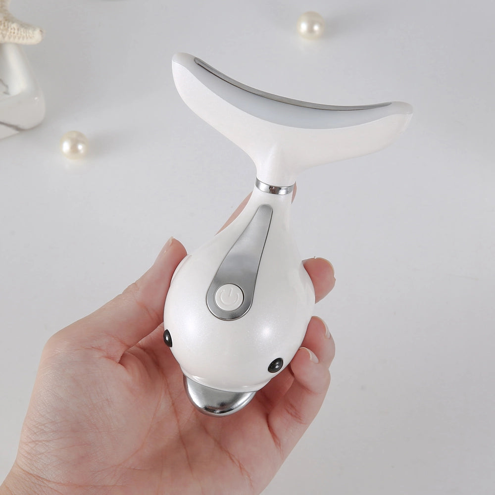 LED Photon Therapy Face & Neck Lifting Massager