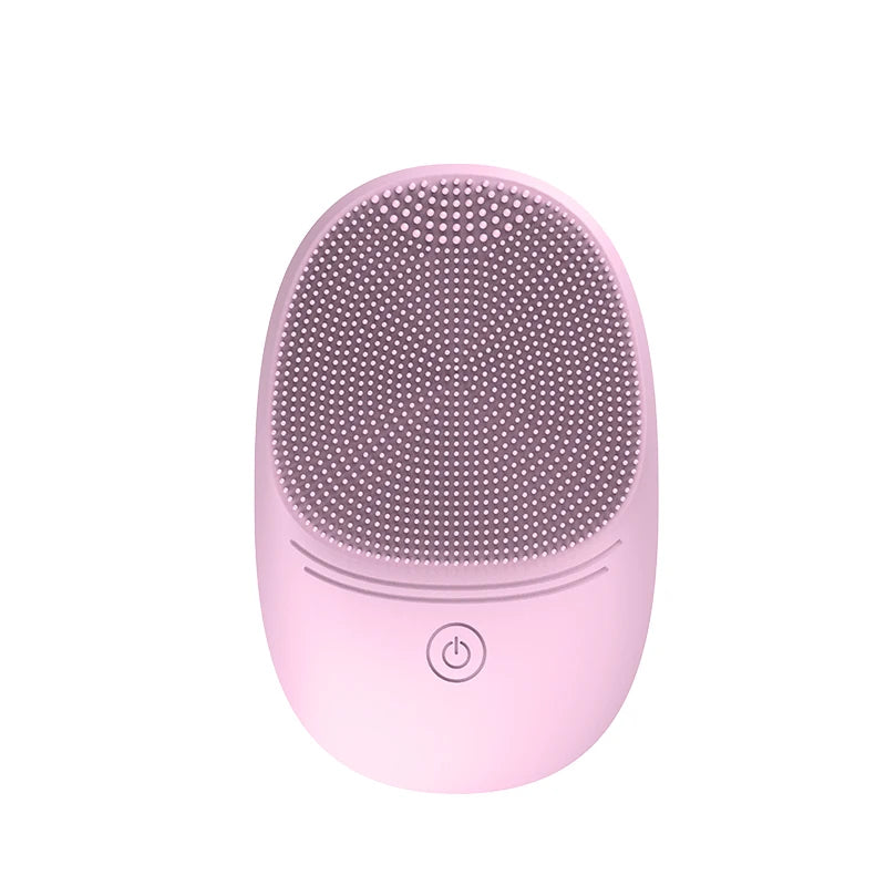 Electric Silicone Facial Cleansing Brush – Sonic Vibration for Deep Cleaning
