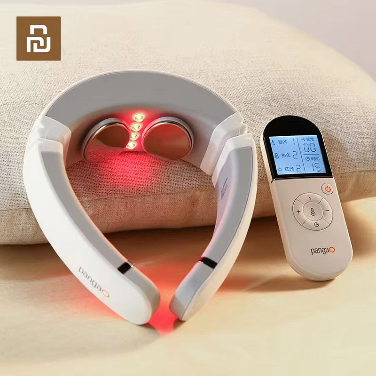 3-In-1 Heated Neck Therapy Electric Massager - Comfortable & Effective - Ideal for Neck Pain & Tension