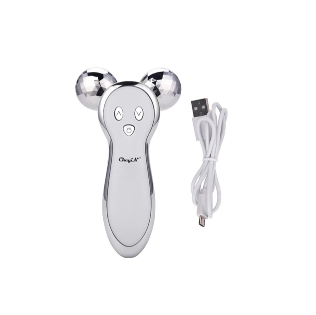 Vibration Facial Massage Tool Roller Ball Lifting Skin Beauty High Frequency
