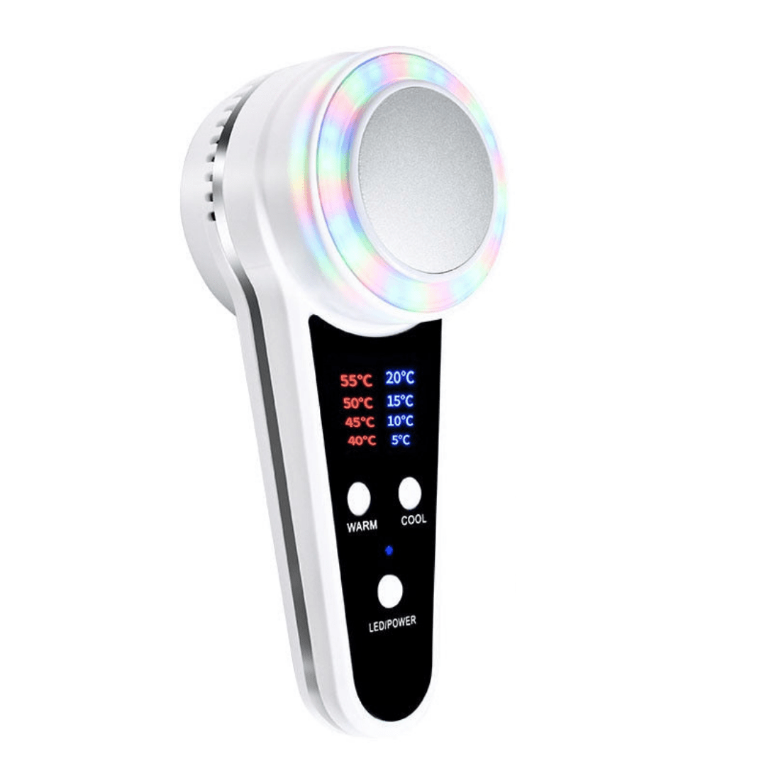 Ultrasonic Cryotherapy Skin Care Device