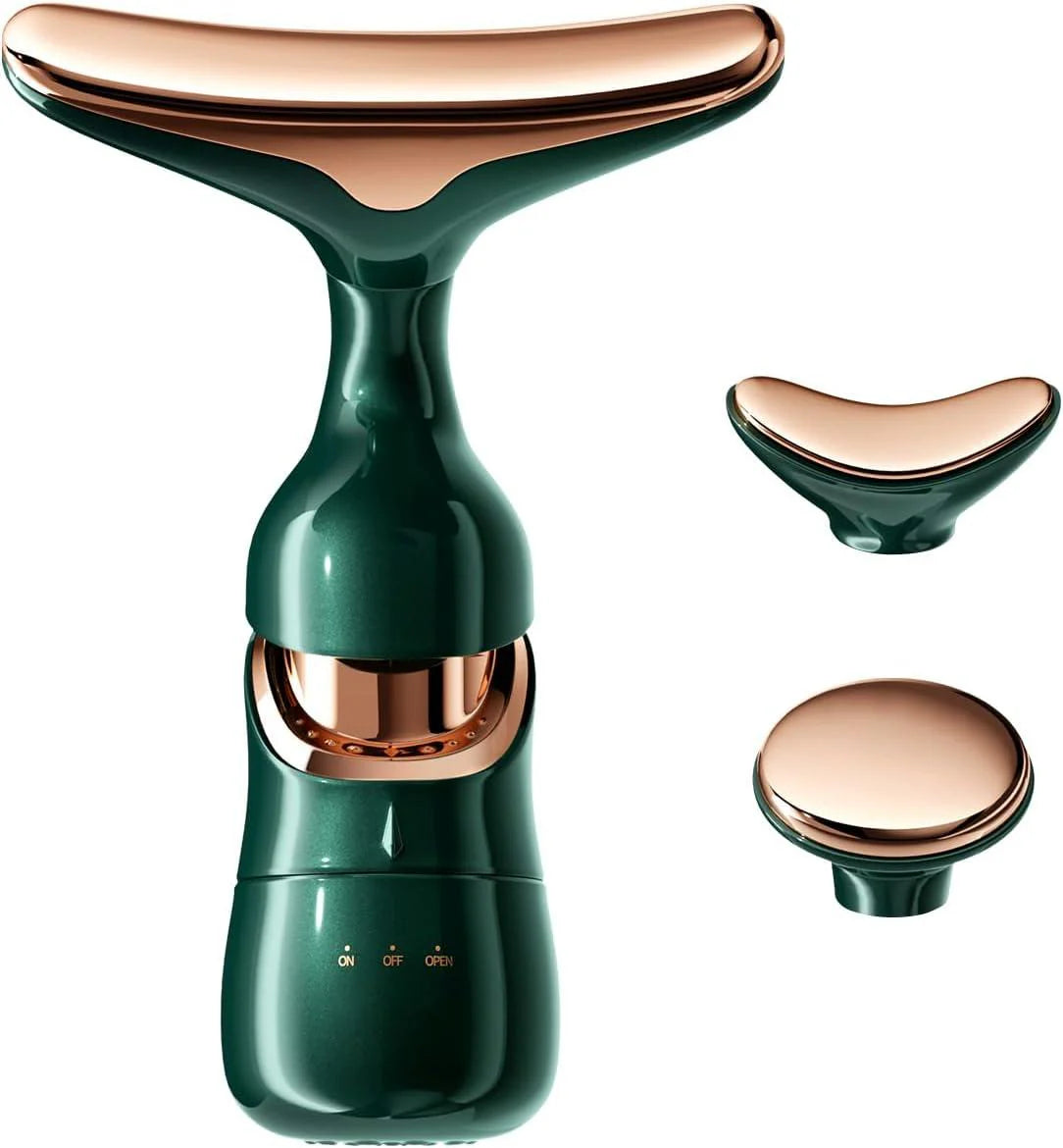 3-in-1 Face & Neck Lifting Massager – EMS, Anti-Aging & Wrinkle Remover