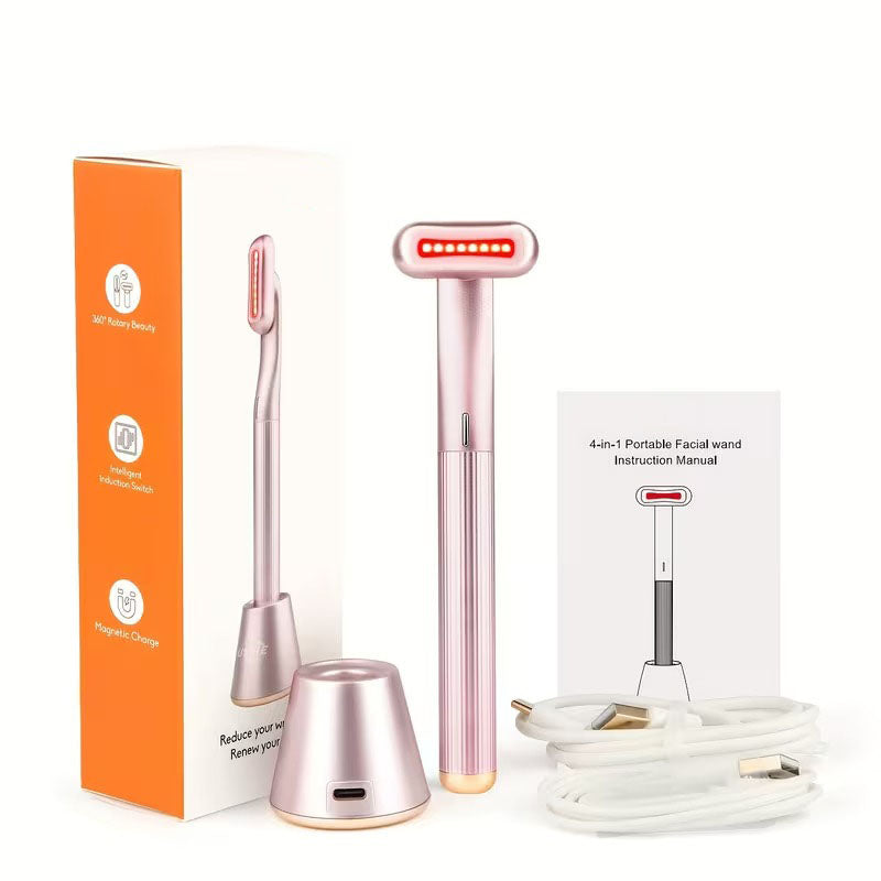 USB Red Light Facial Device – Collagen Boosting, Eye & Face Massager