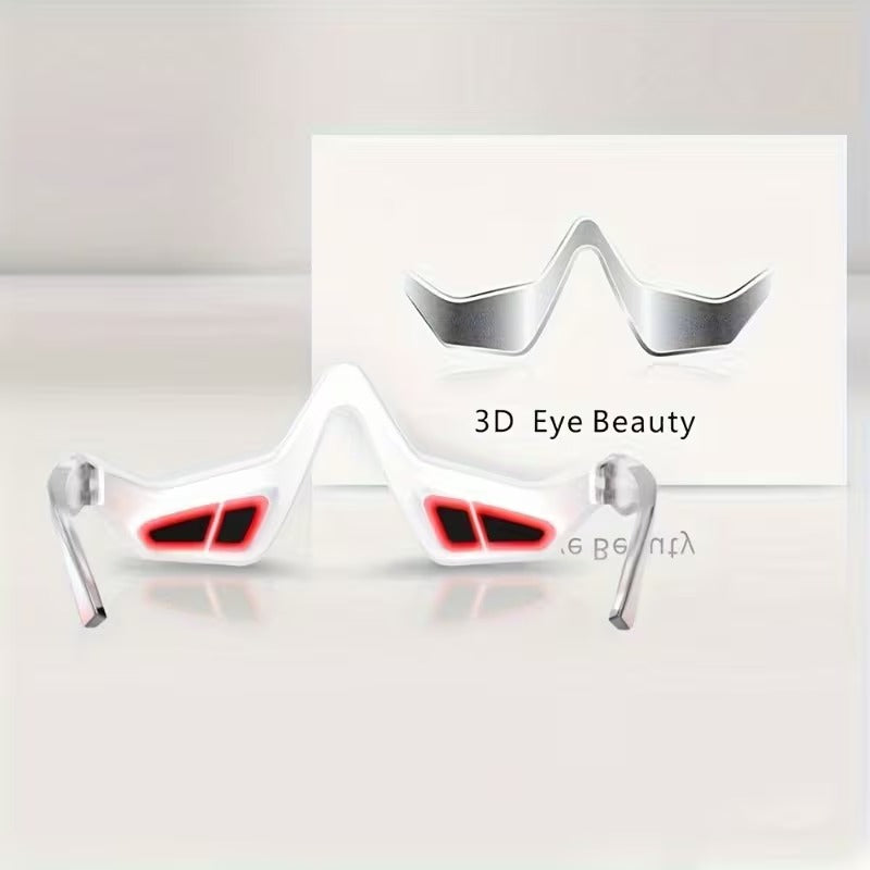 LED Eye Massager – 3-Light Therapy & Vibration for Dark Circles & Eye Care