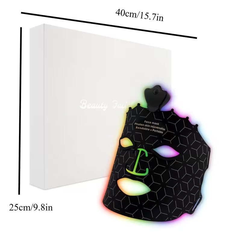 7-Color LED Light Therapy Face Mask – Anti-Aging, Wrinkle Reduction & Skin Brightening