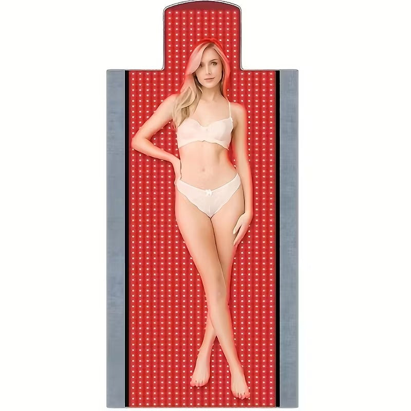 Red Light Therapy Mat 1370 LEDs – Full Body Infrared Pain Relief Pad
