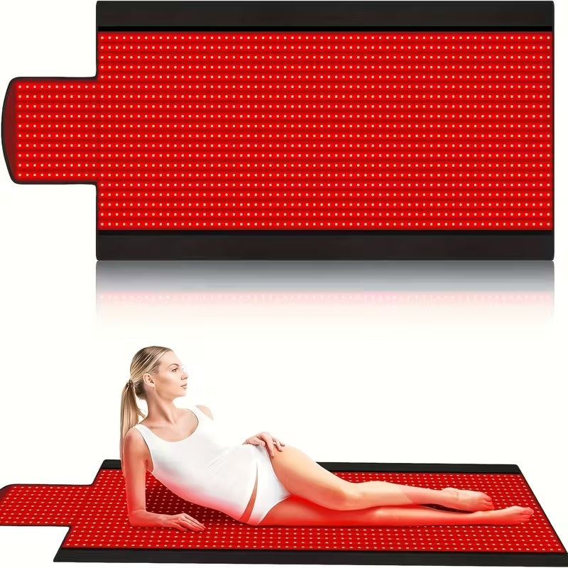Red Light Therapy Mat 1370 LEDs – Full Body Infrared Pain Relief Pad