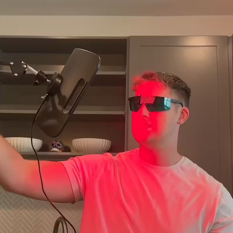 660nm/850nm Red Light Therapy Lamp with Stand – Full Body & Target Use