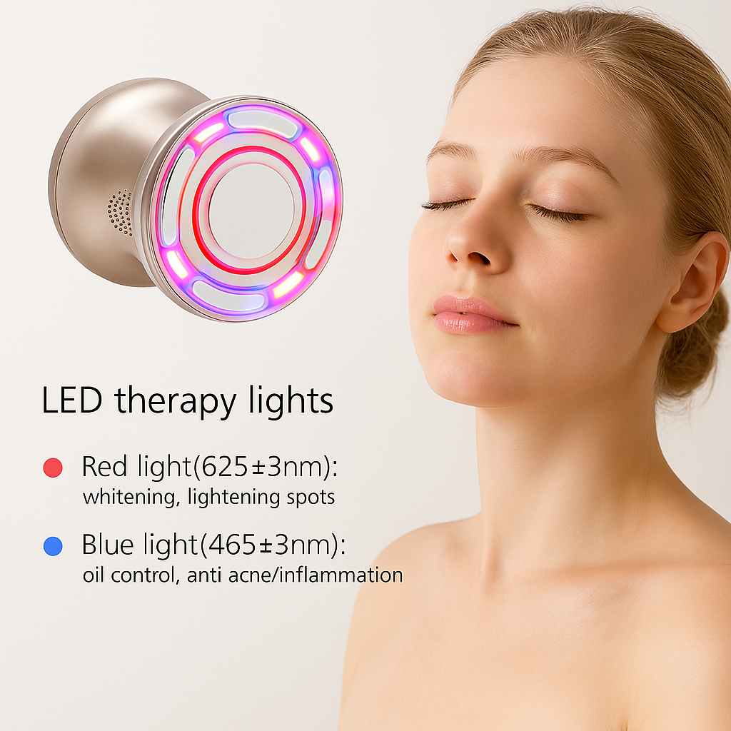 Ultrasonic EMS & RF Body Slimming Massager with LED Photon Therapy