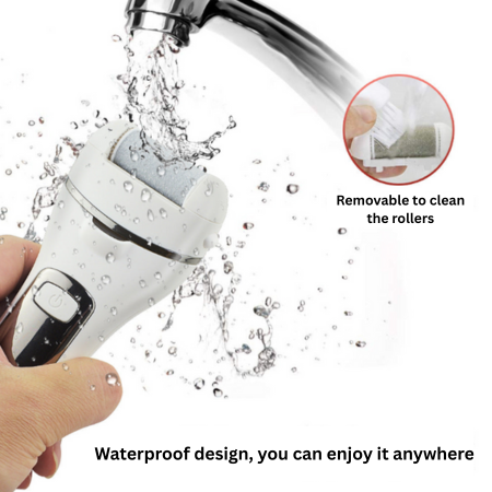 Electric Foot Grinder & 10-in-1 Pedicure Set for Dead Skin & Callus Removal